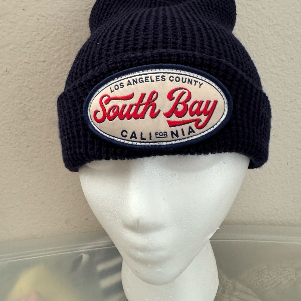 Los Angeles County South Bay Navy Blue Ski Hat